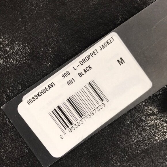 DIESEL DROPPET Sleeveless Leather Jacket - Picture 10 of 11